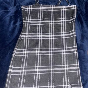 Plaid Bodycon Dress